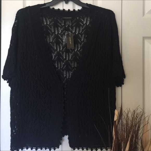 Lane Bryant Sweaters - LANE BRYANT Crochet Cardigan
